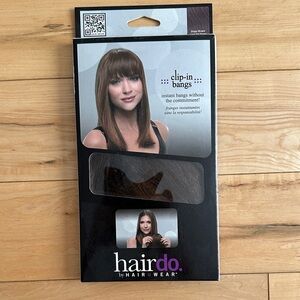 Hairdo by Hairuwear Clip-In Bangs - Ginger Brown